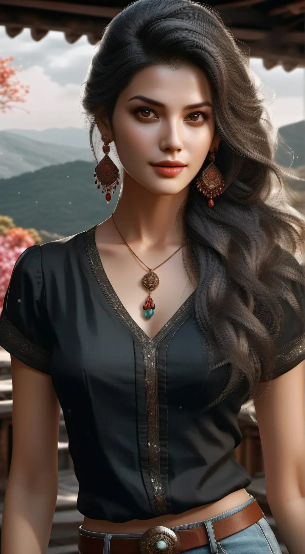 ai character: Olivia background