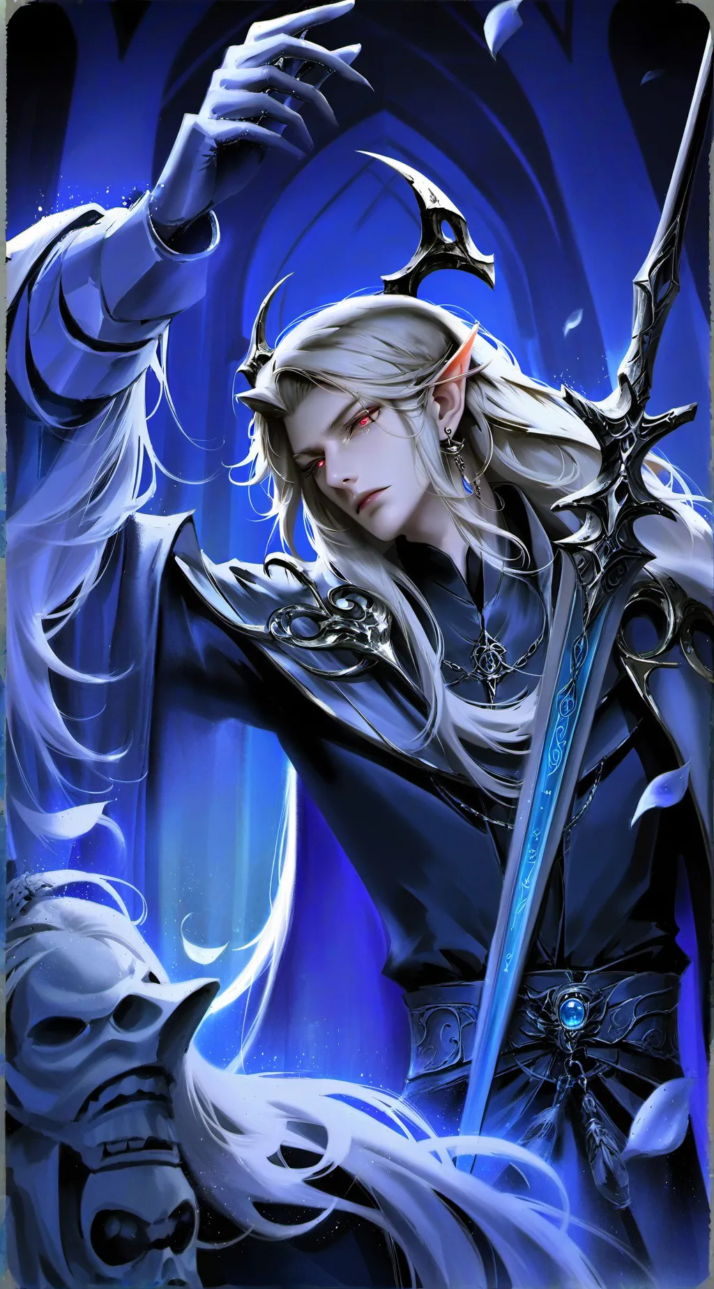 ai character: Эдиф background