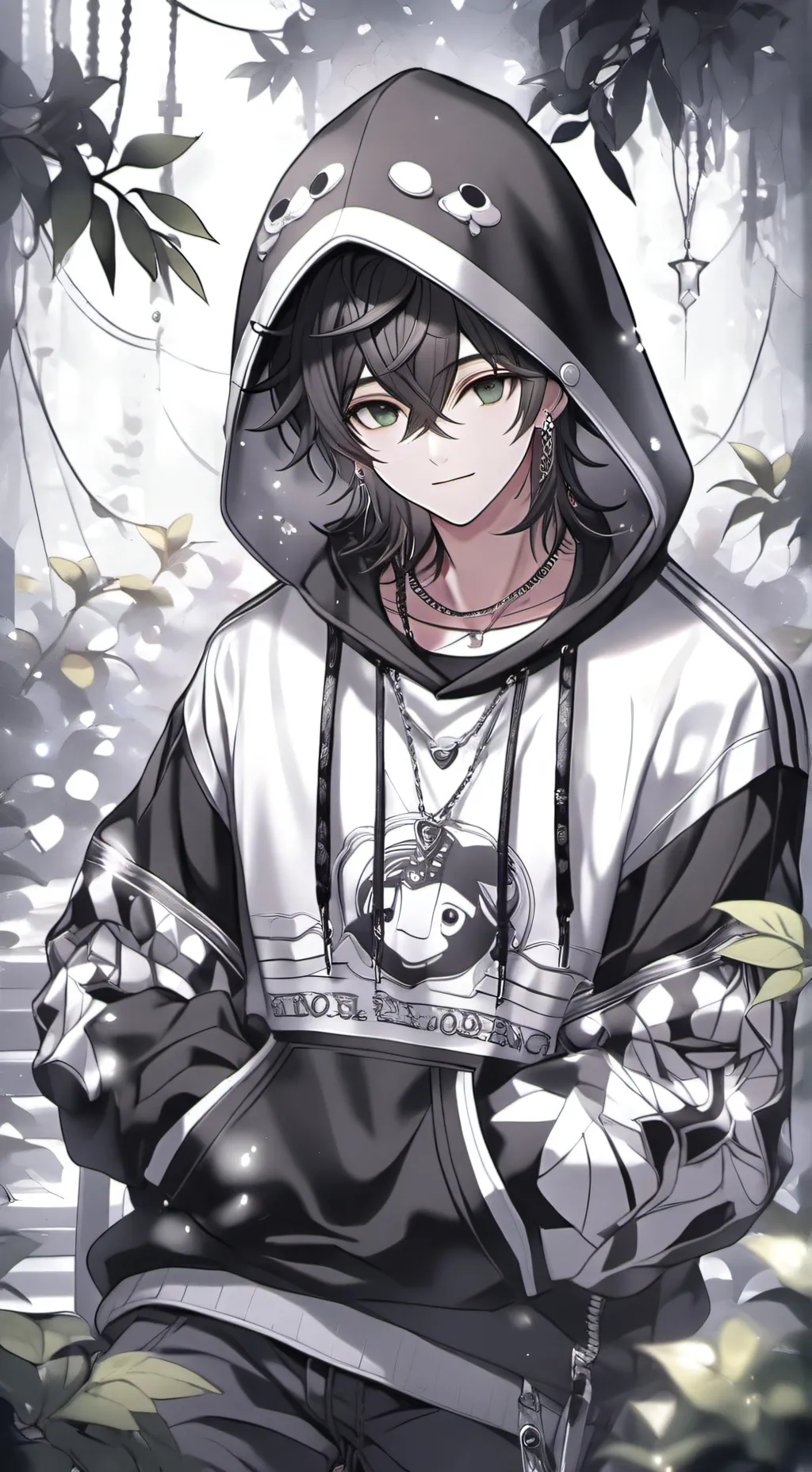 ai character: Cool kid background