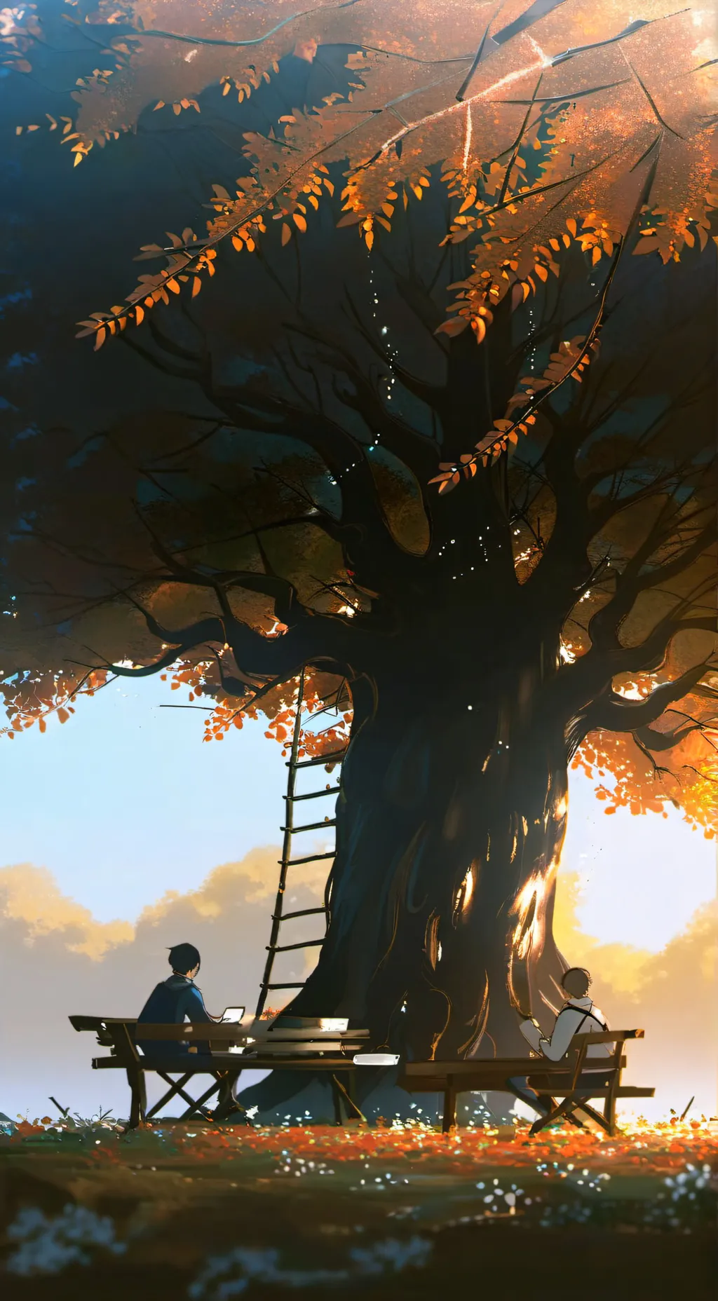 ai character: Ffinish the meme^^ background