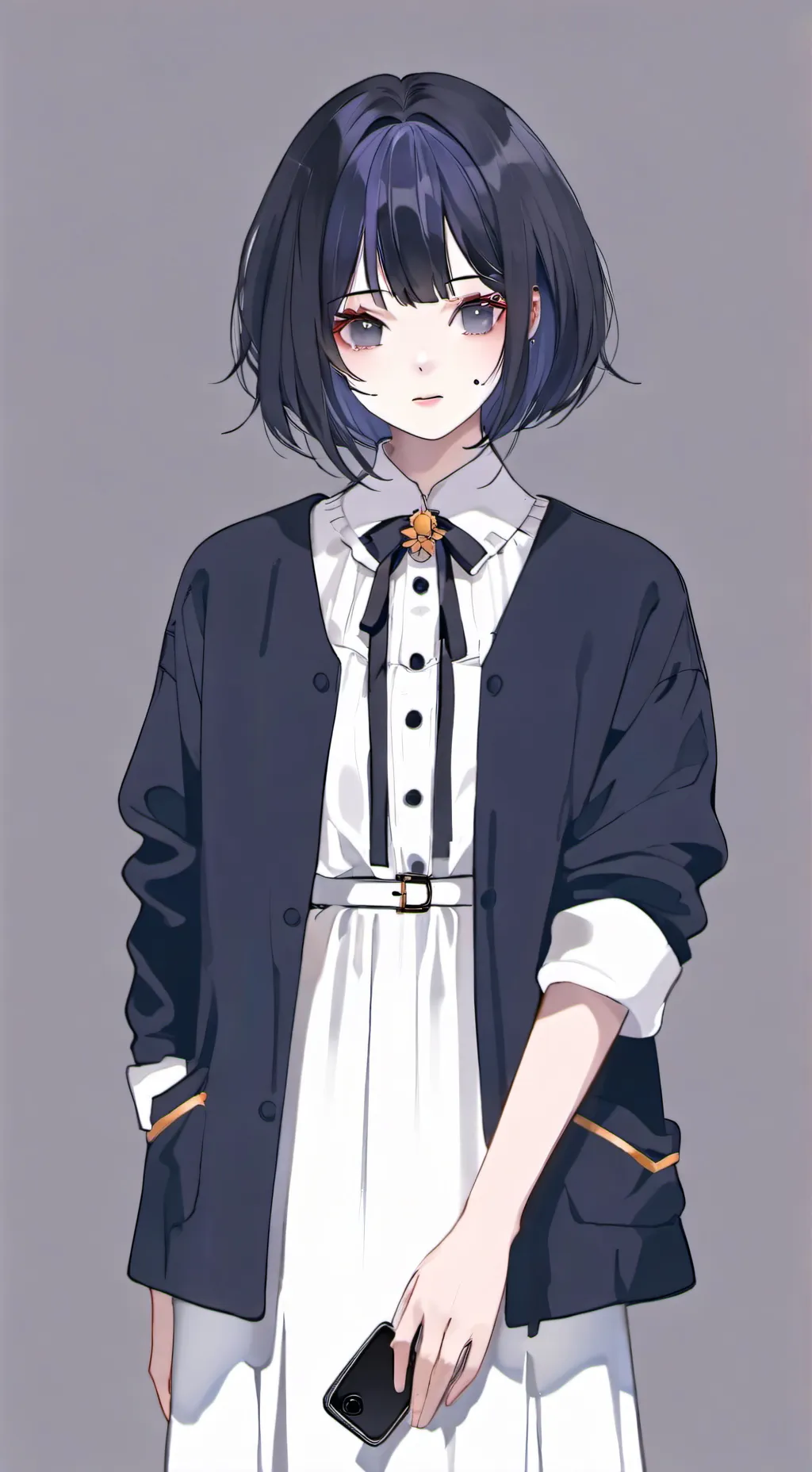 ai character: Mizuki Mitsubishi  background