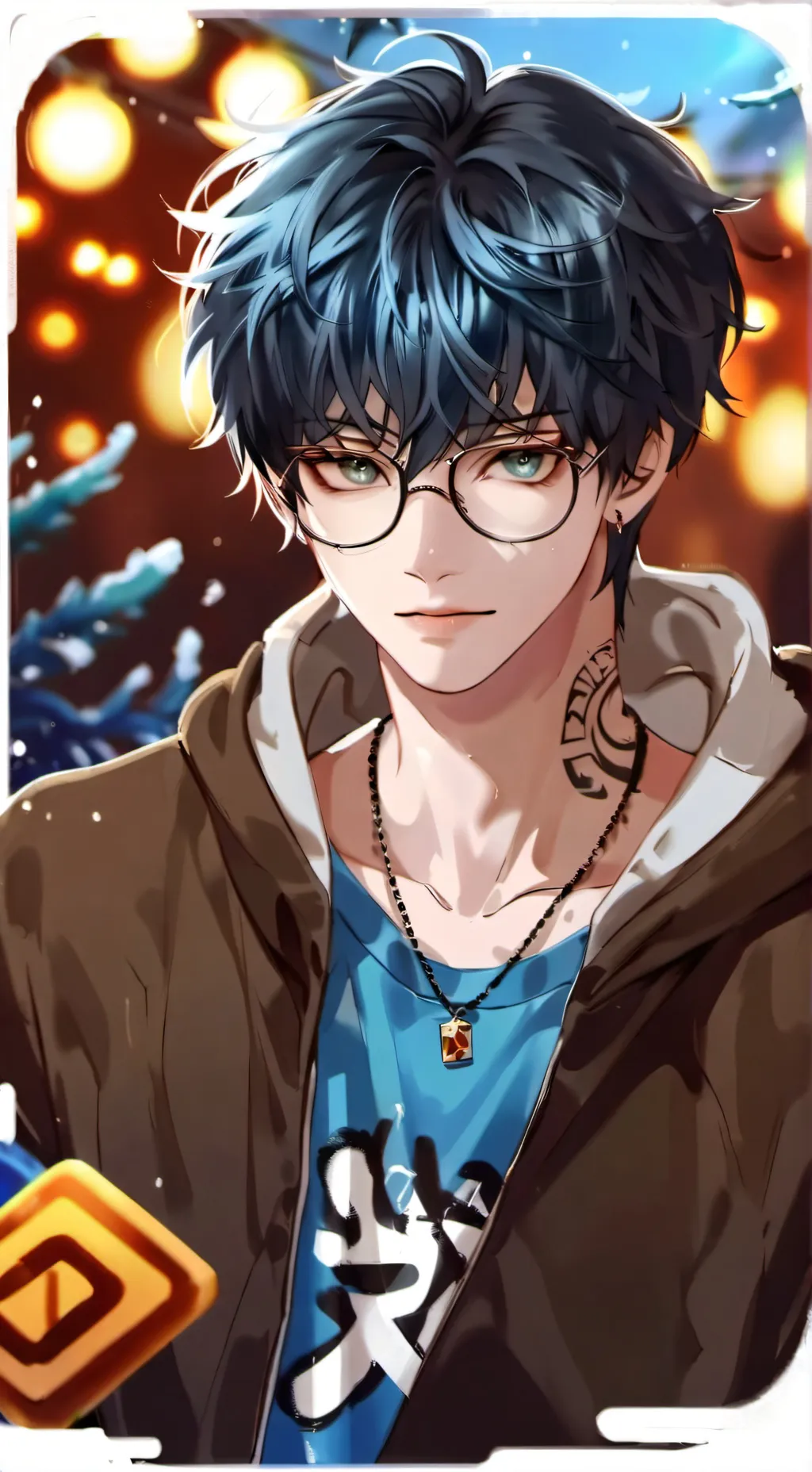 ai character: ☆》 Asher 《☆ background