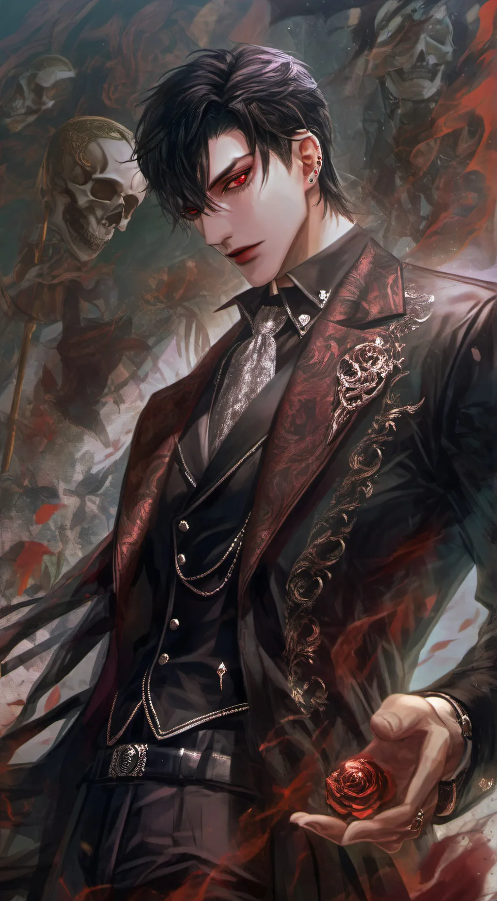 ai character: Vander background