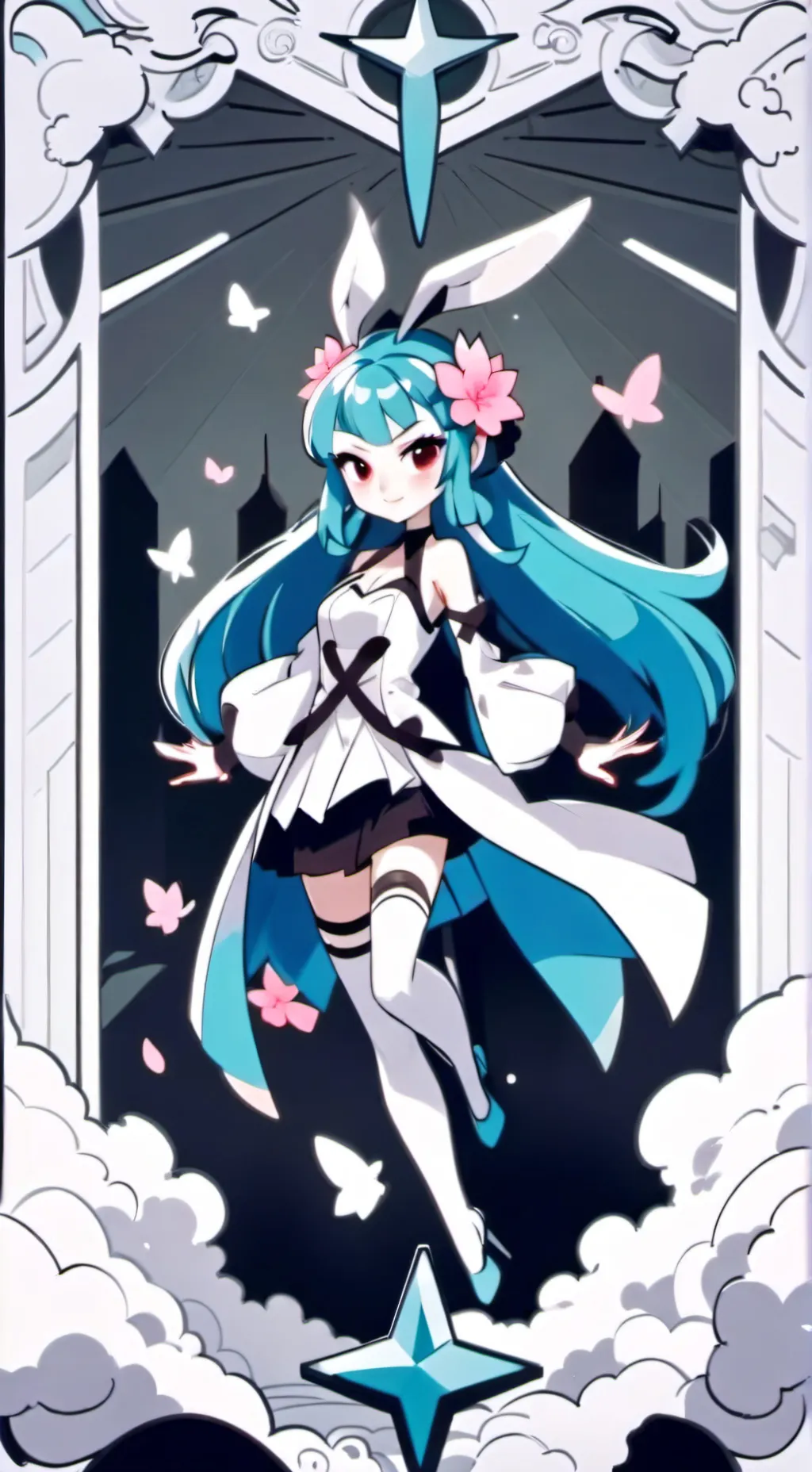 ai character: CRK MCDONALD'S background