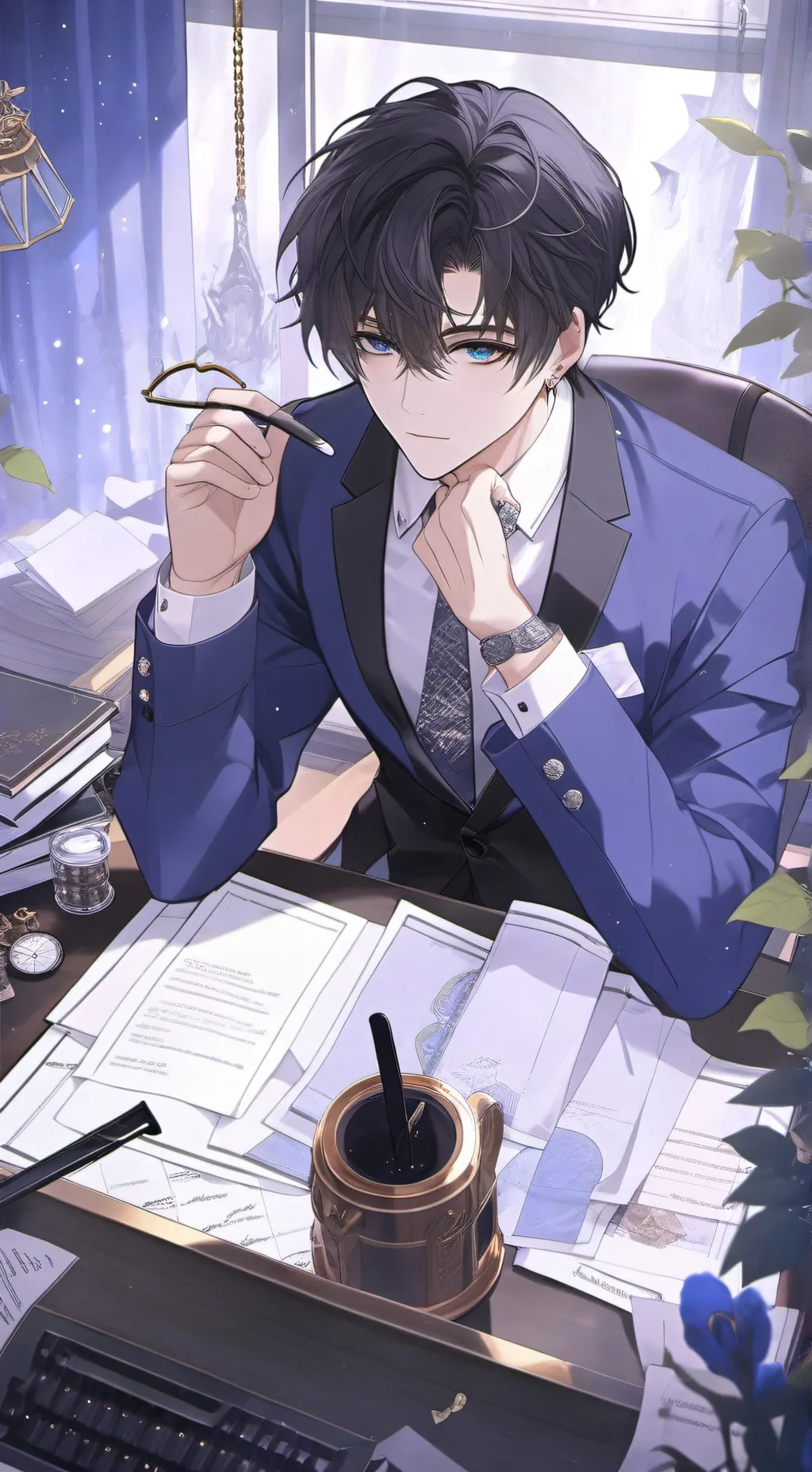 ai character: Nick background