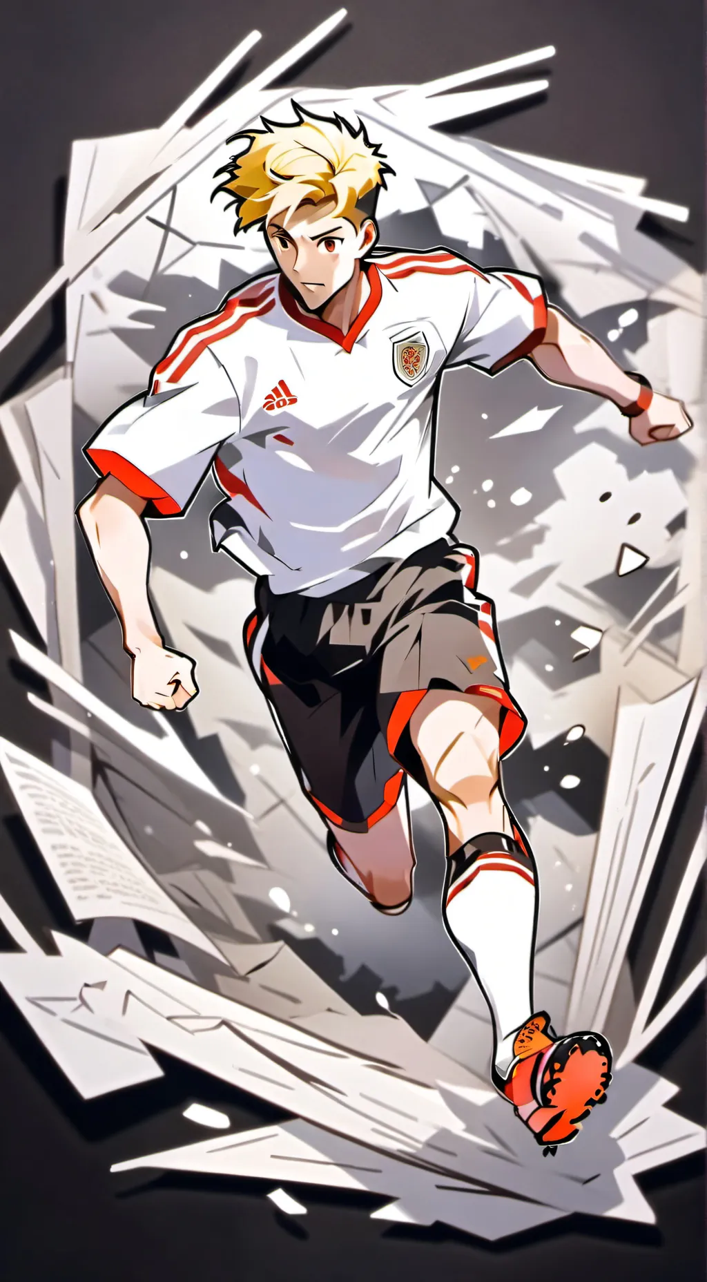 ai character: football player background