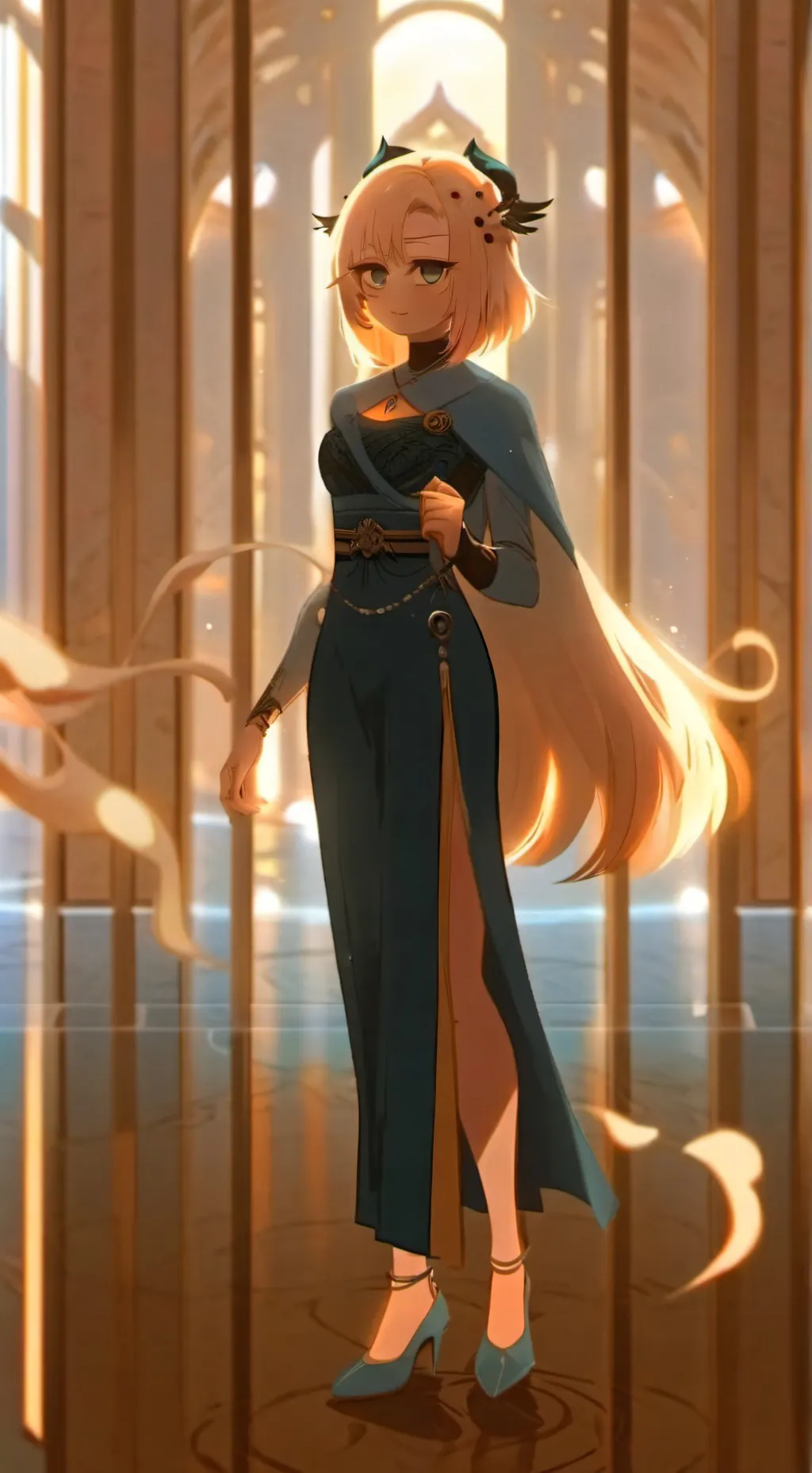 ai character: королева  background