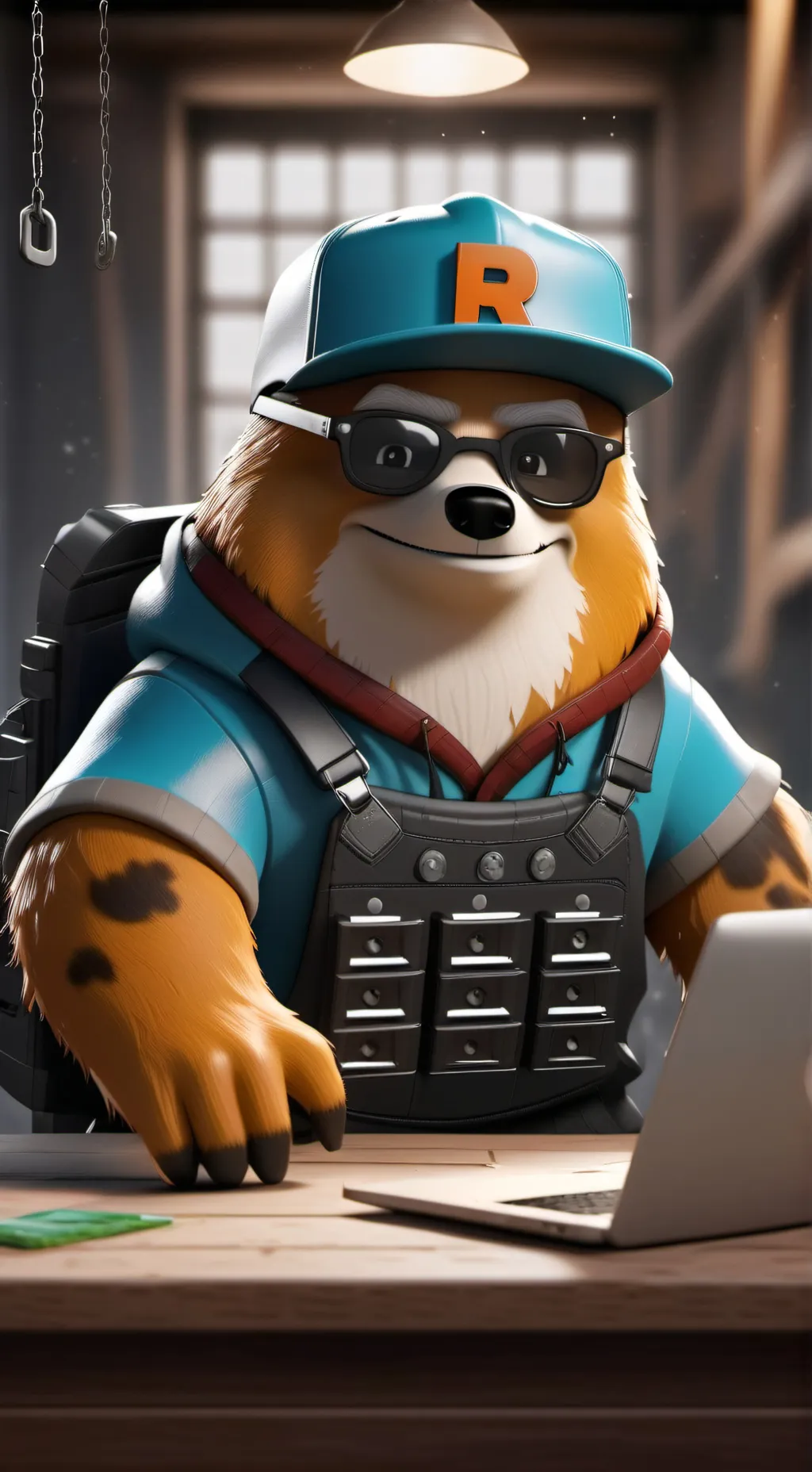 ai character: Anything. background