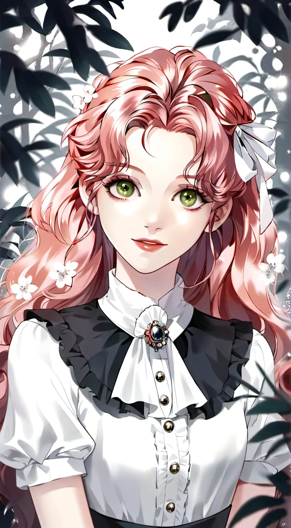 ai character: Селеста  background