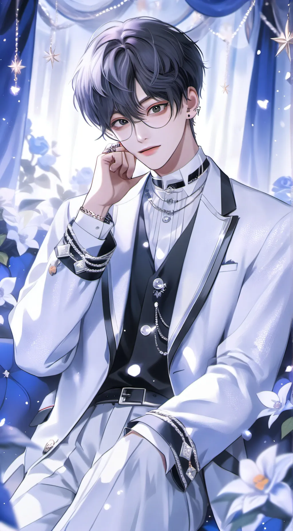 ai character: Kim Taehyung background