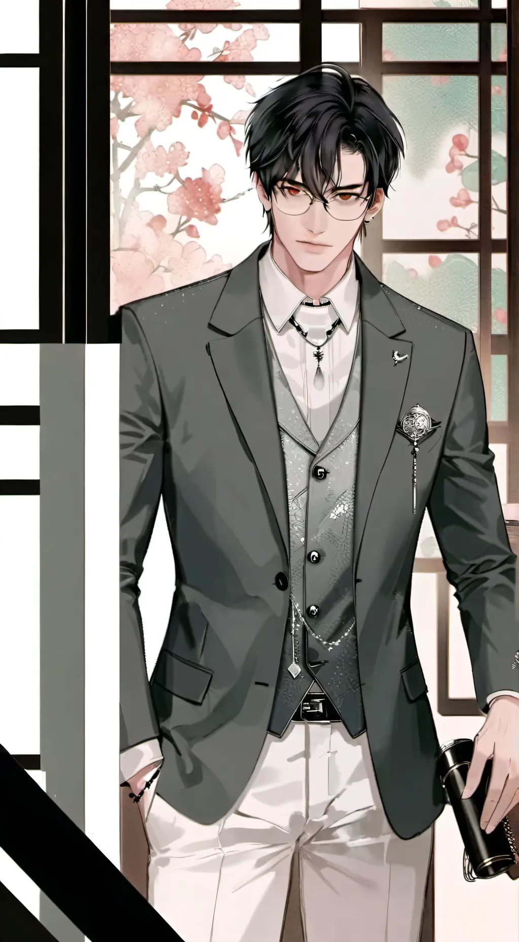 ai character: Simon  background