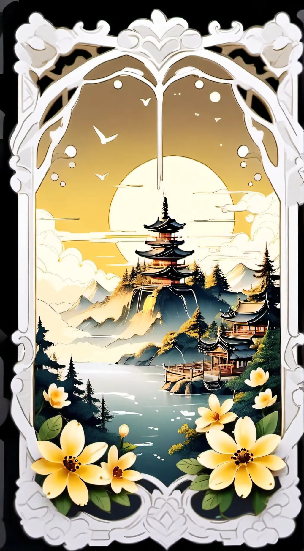 ai character: el amor de wenda background