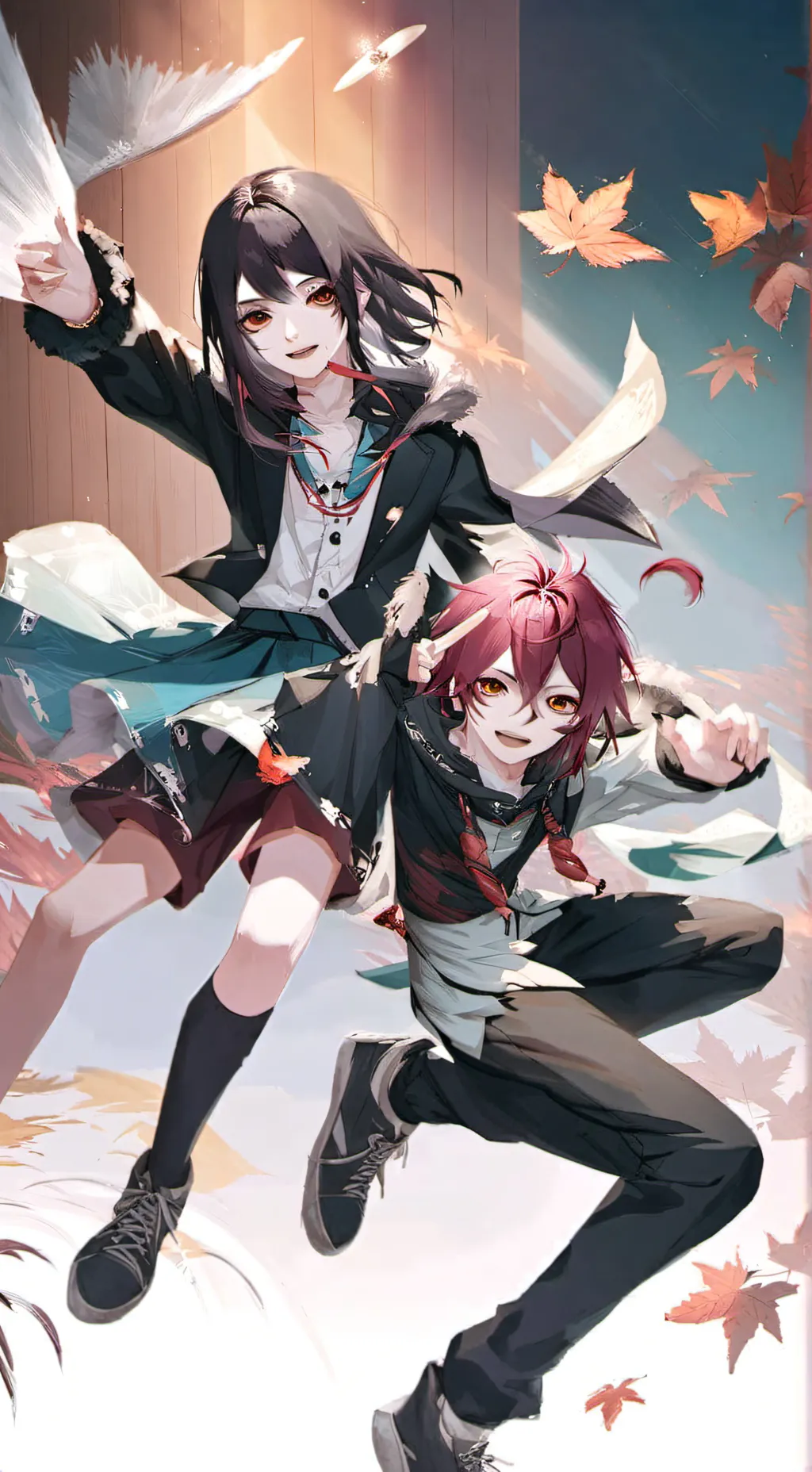 ai character: Super kid background