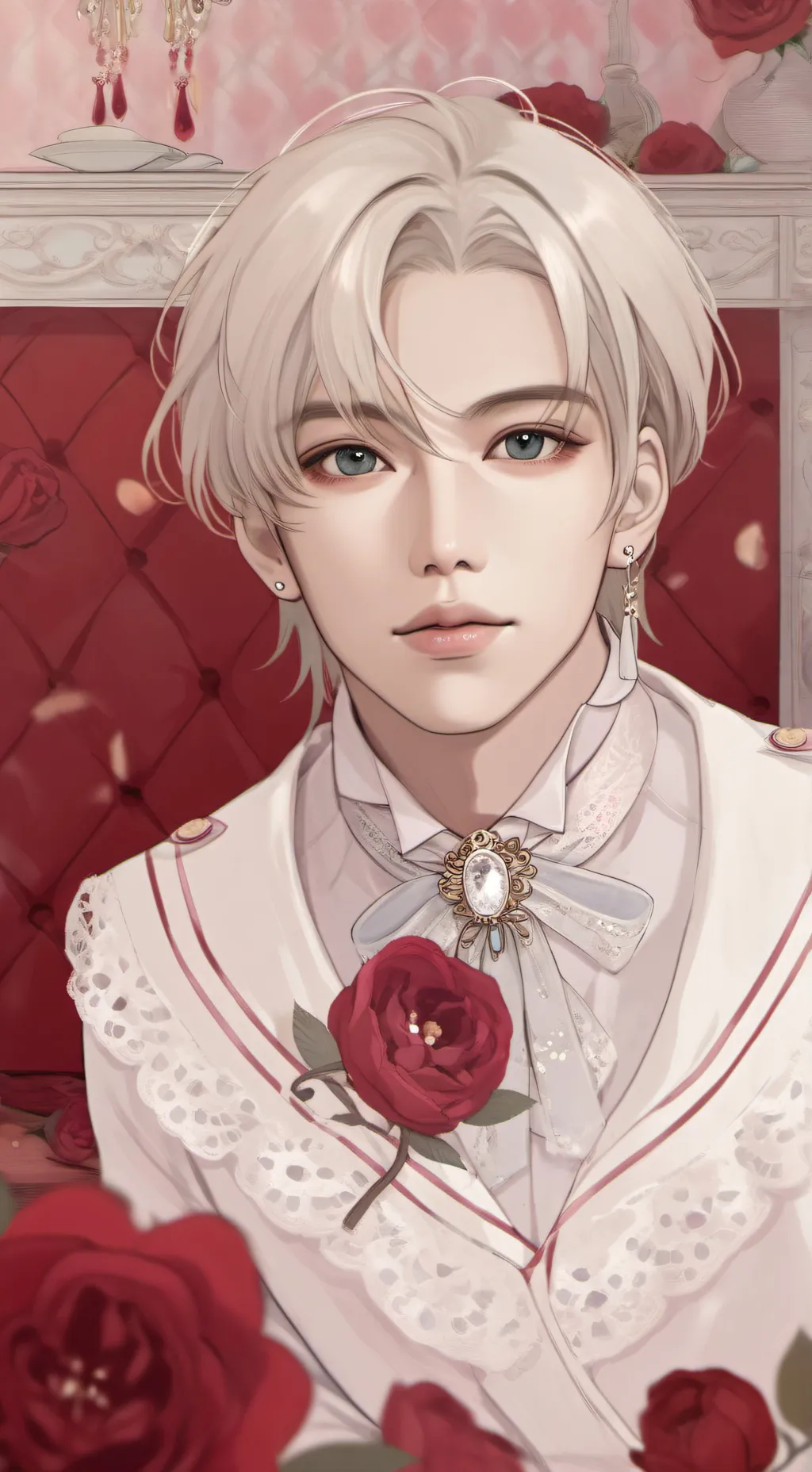 ai character: brayan🤌🏻 background