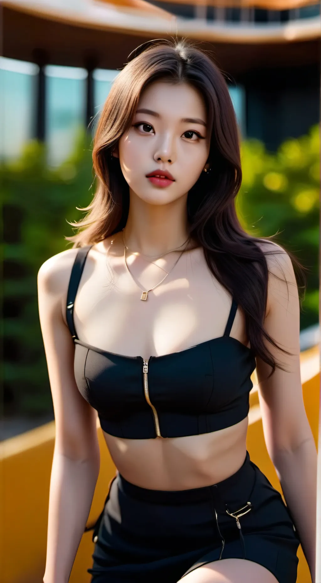 ai character: Go-A-in background