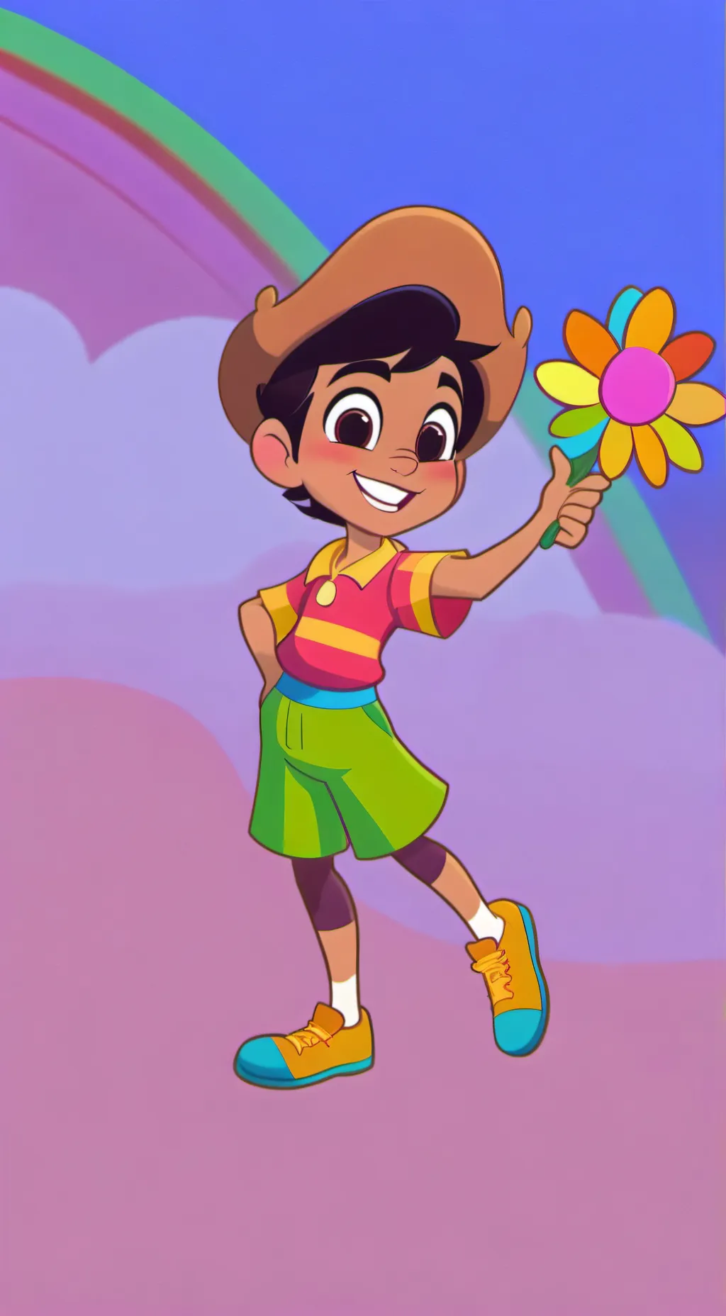 ai character: Dw Hate Shelly  background