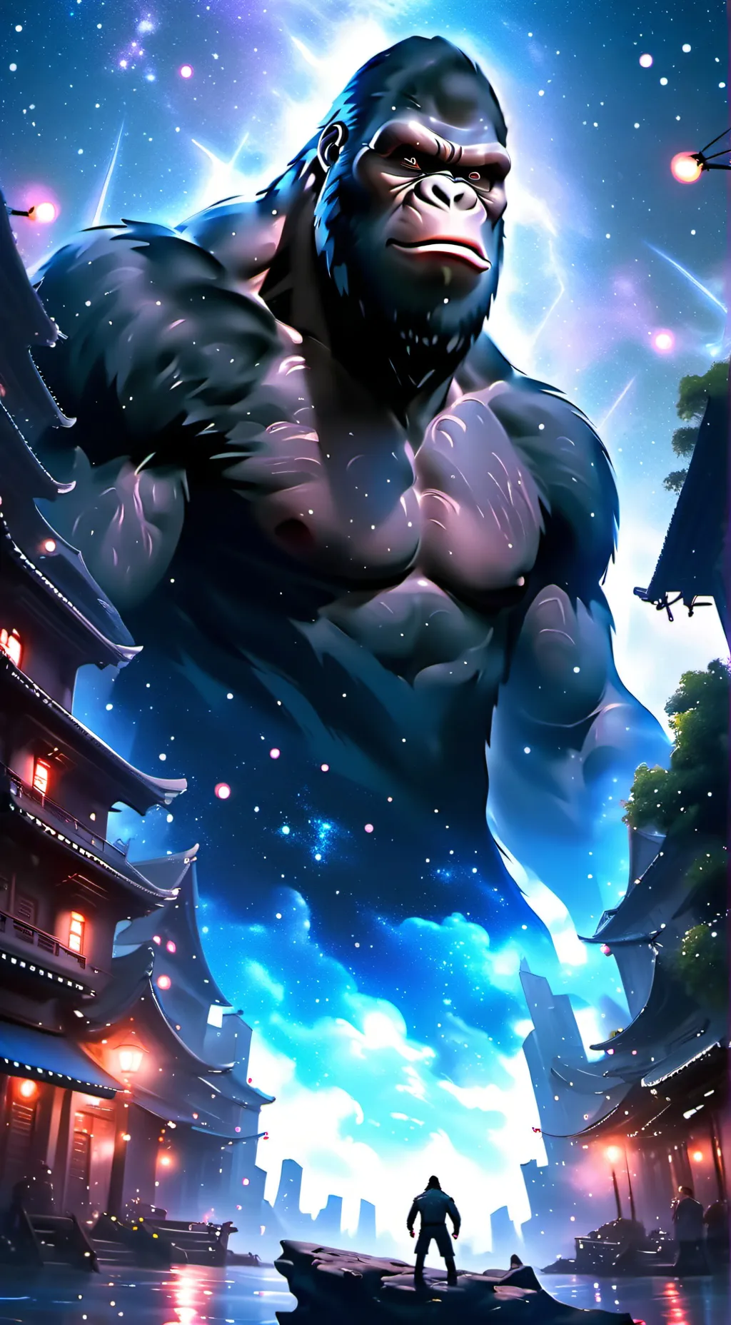 ai character: kong background