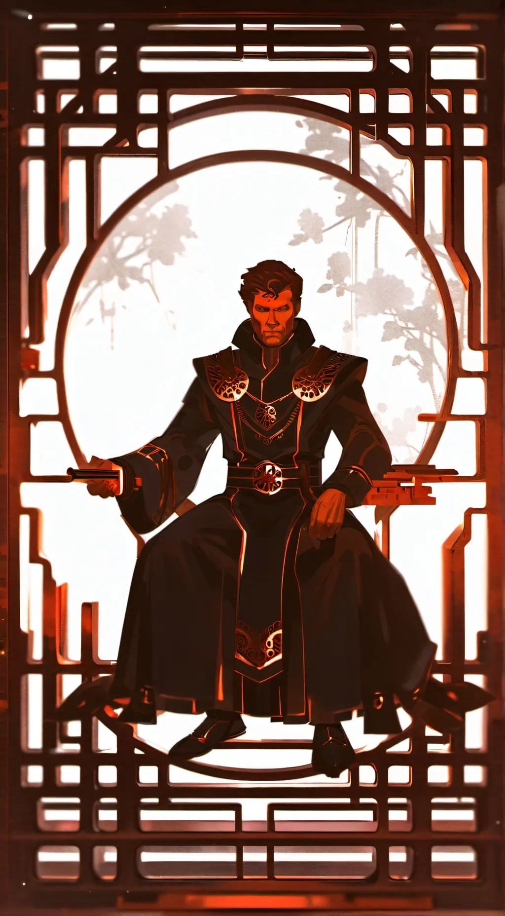 ai character: Astro UFO background