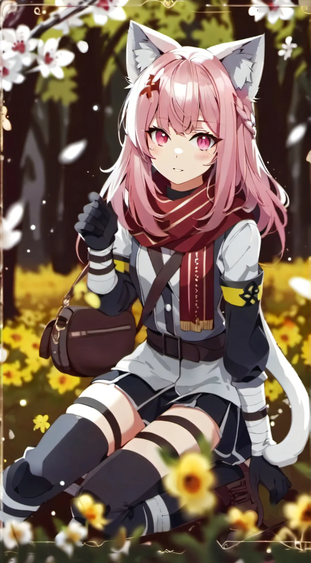 ai character: Мия background