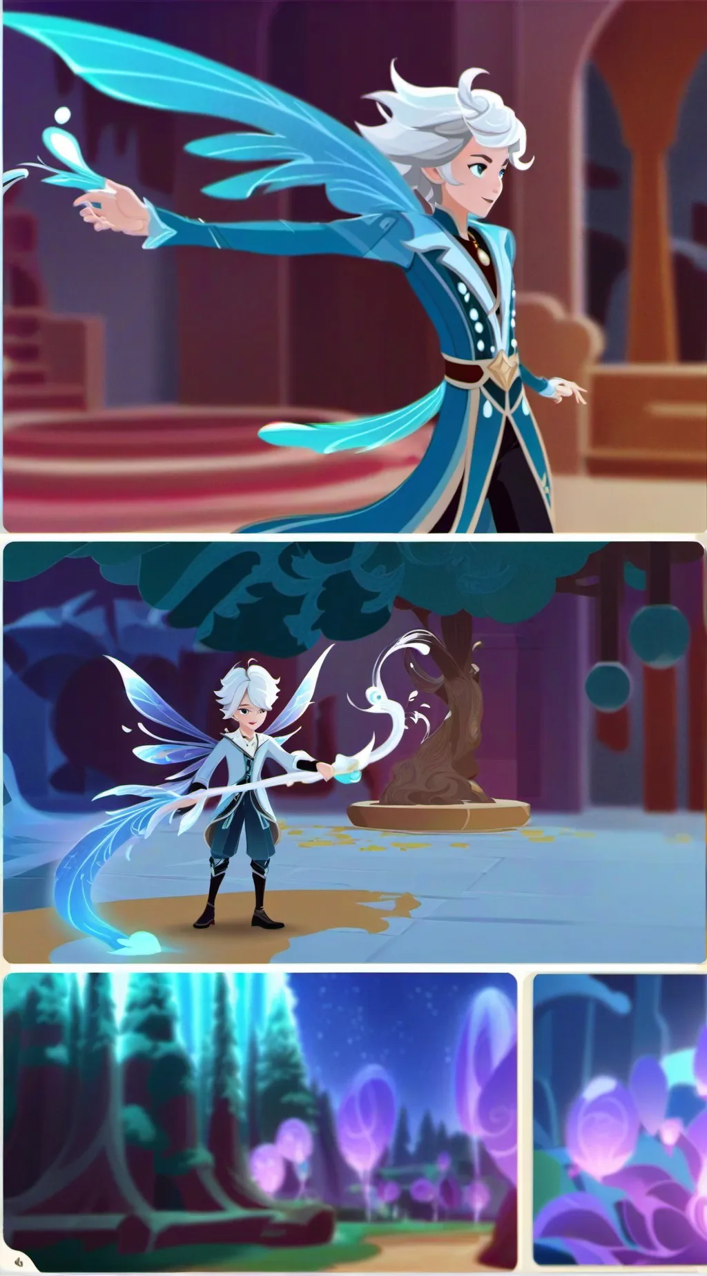 ai character: isadora (isa) background