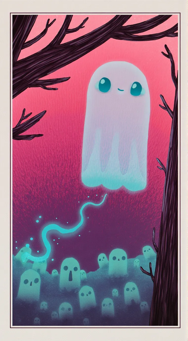 ai character: sun and moon  background