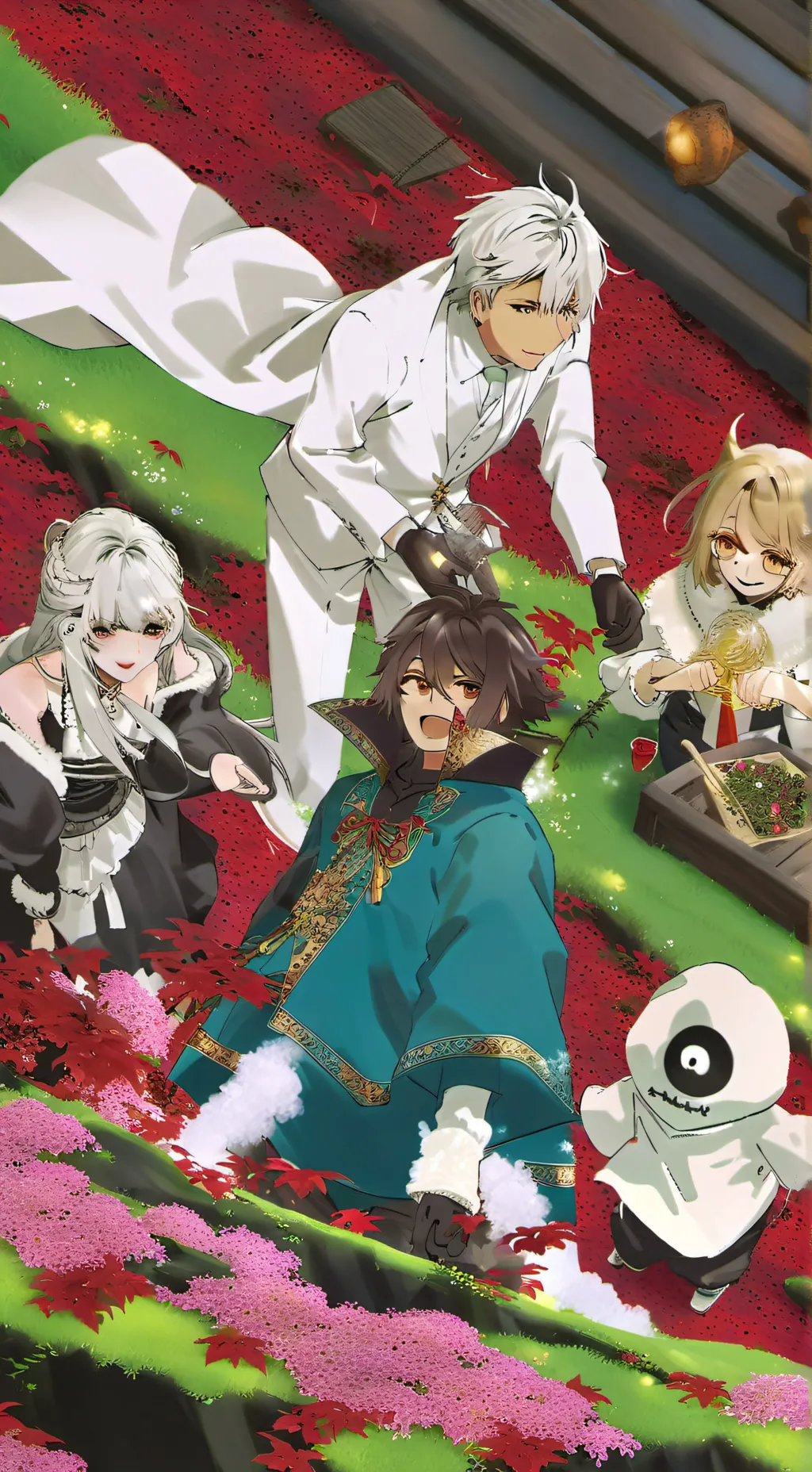 ai character: Roblox Story background