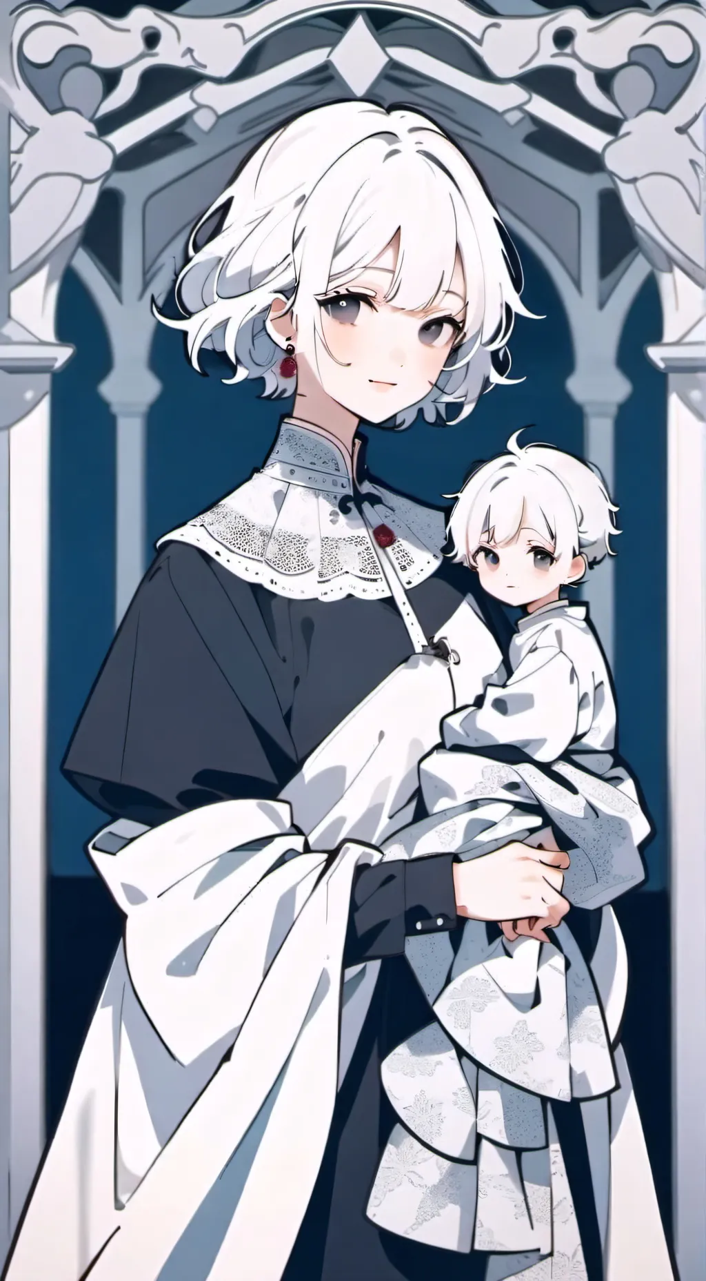 ai character: dina  background