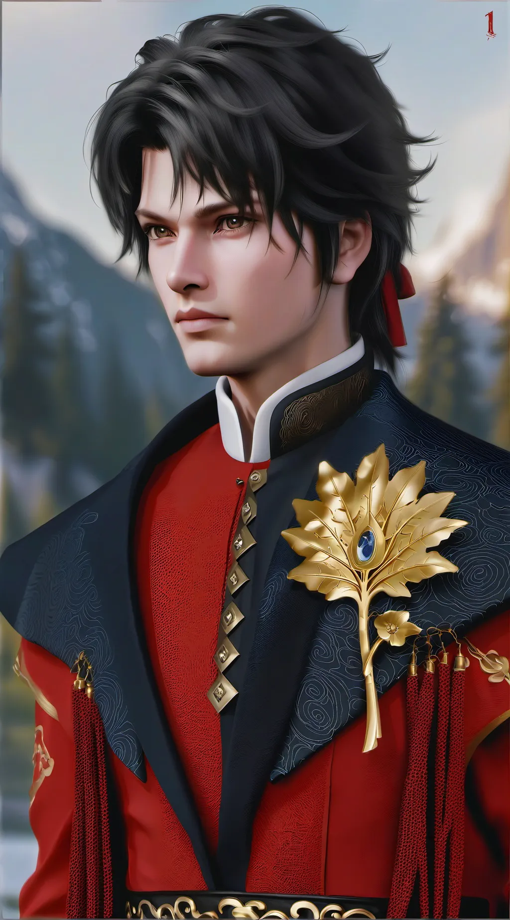 ai character: амелин background