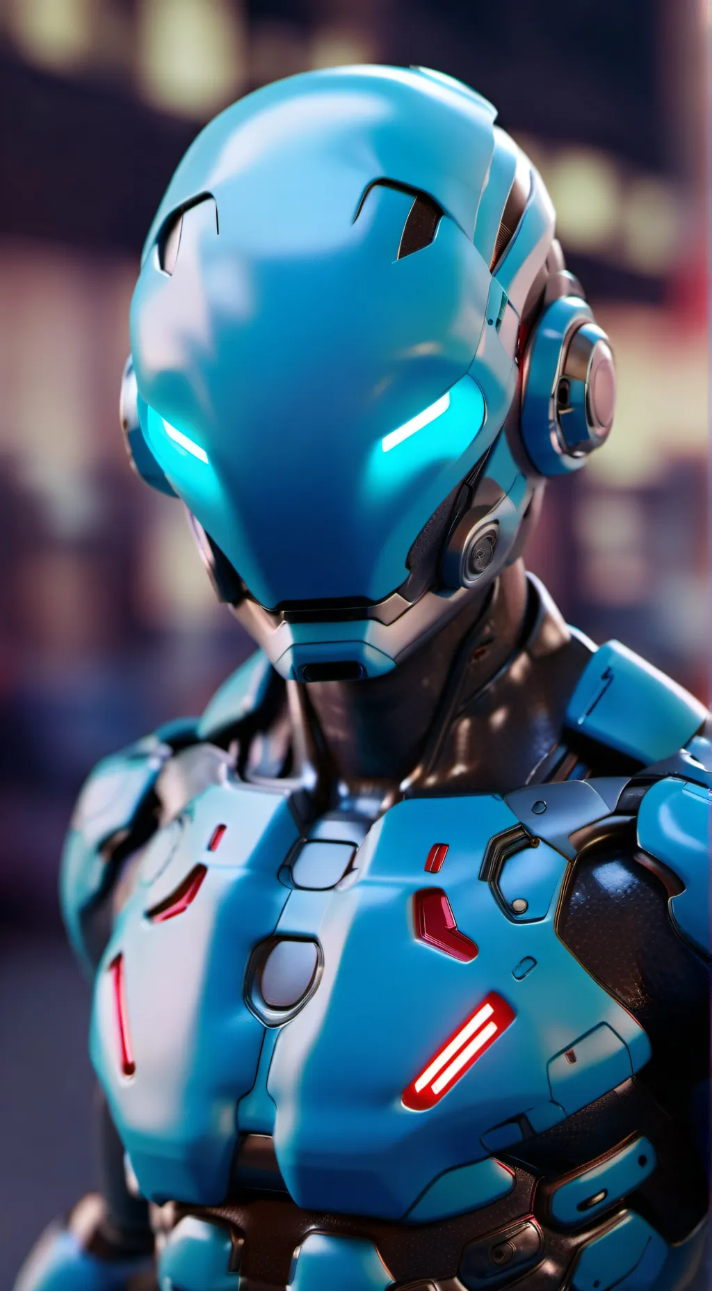 ai character: The rise and Fall  background