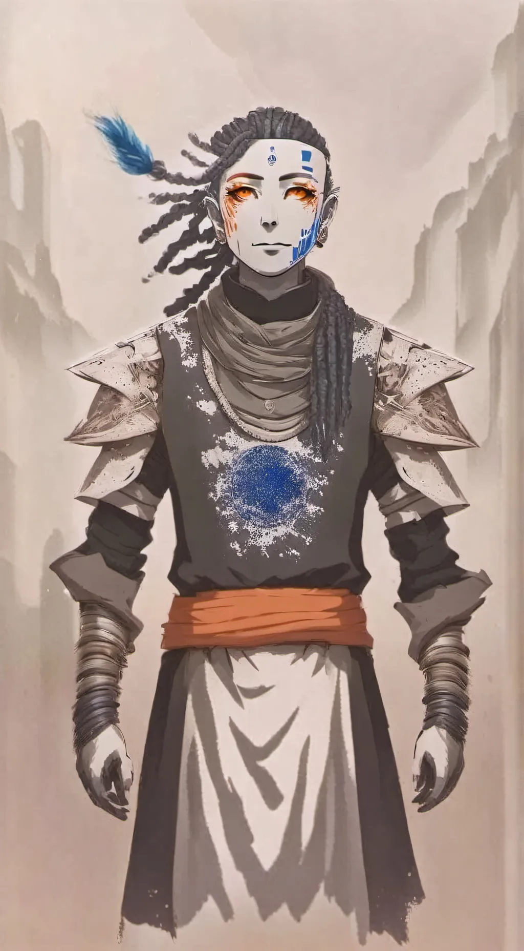 ai character: 7vn background