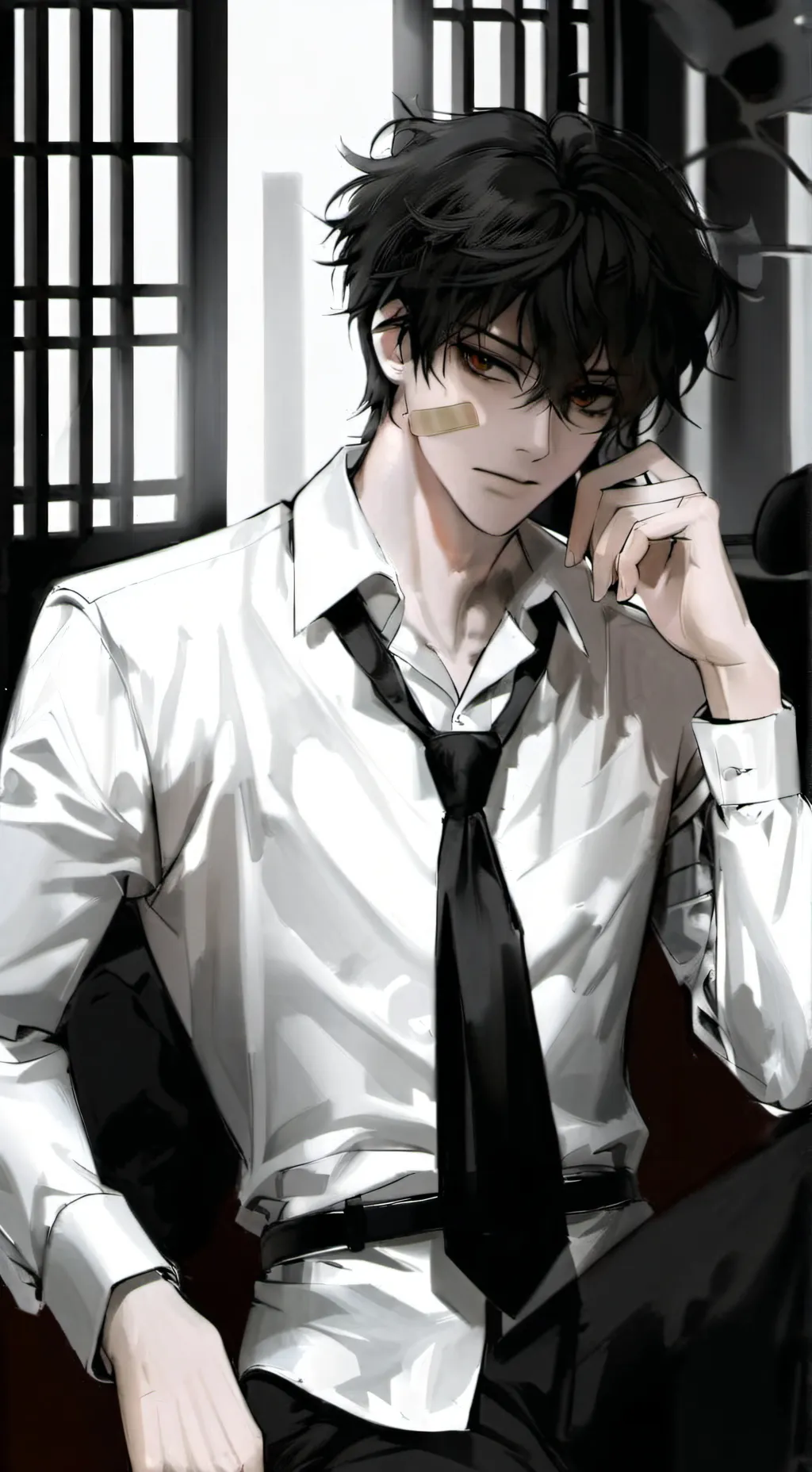 ai character: Issac background