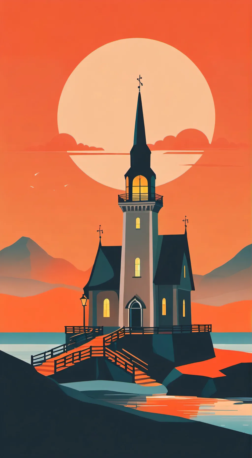 ai character: охот псы background