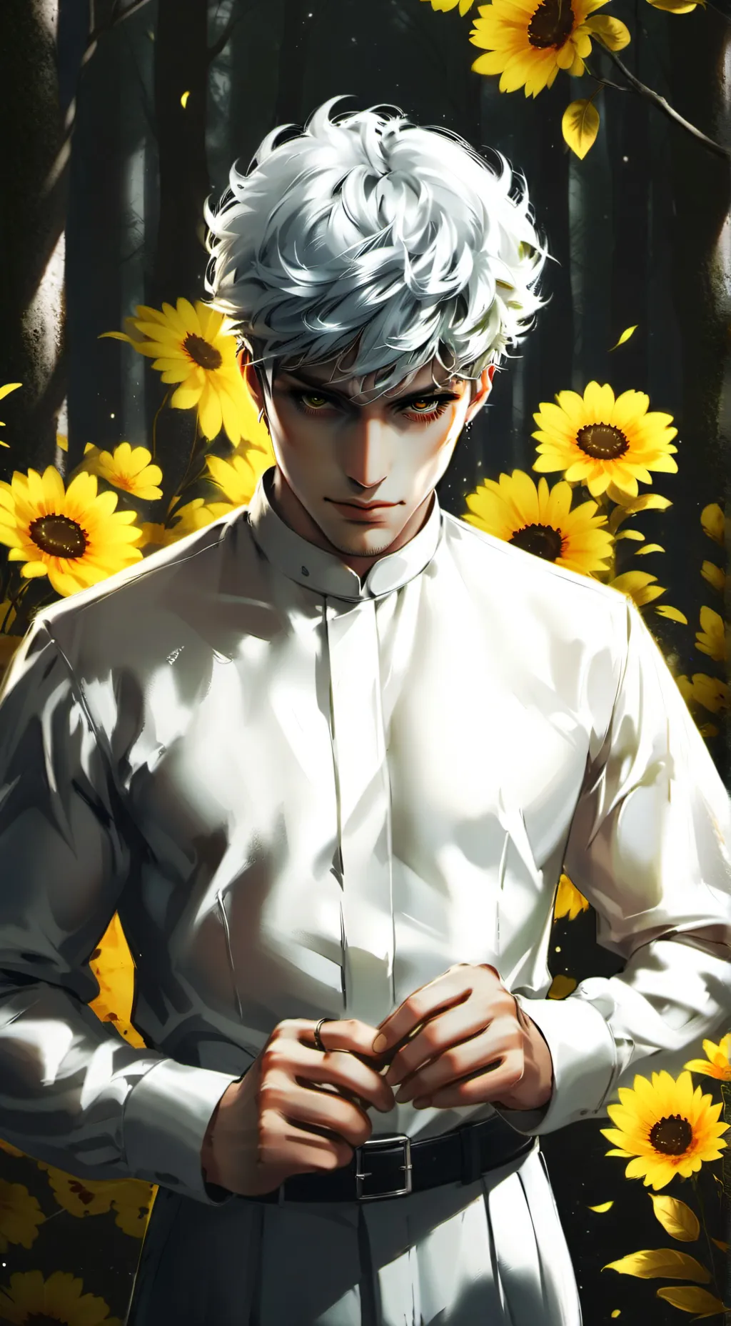 ai character: Ashura background