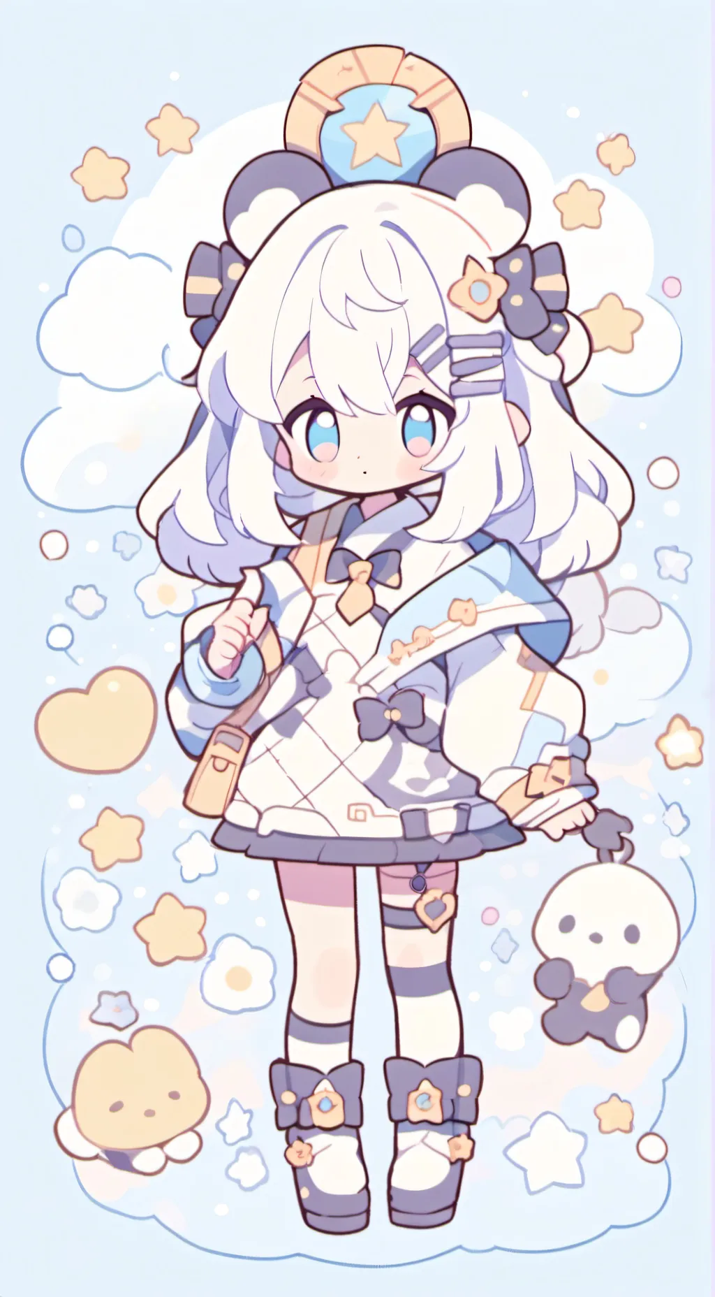 ai character: dandy's world:3 background