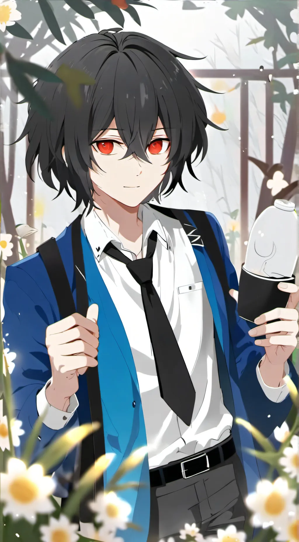 ai character: Zach  background