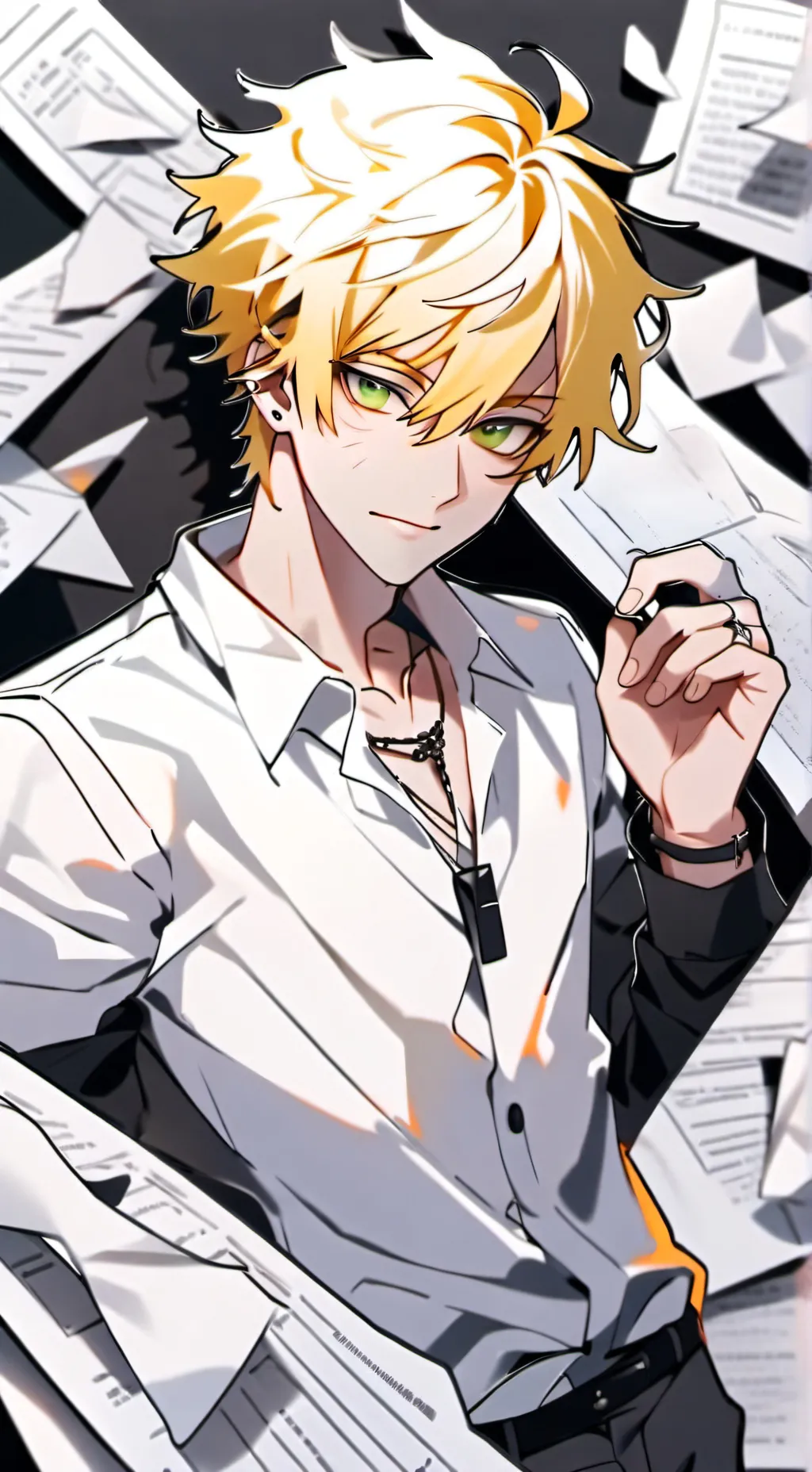 ai character: Fabien😍 background