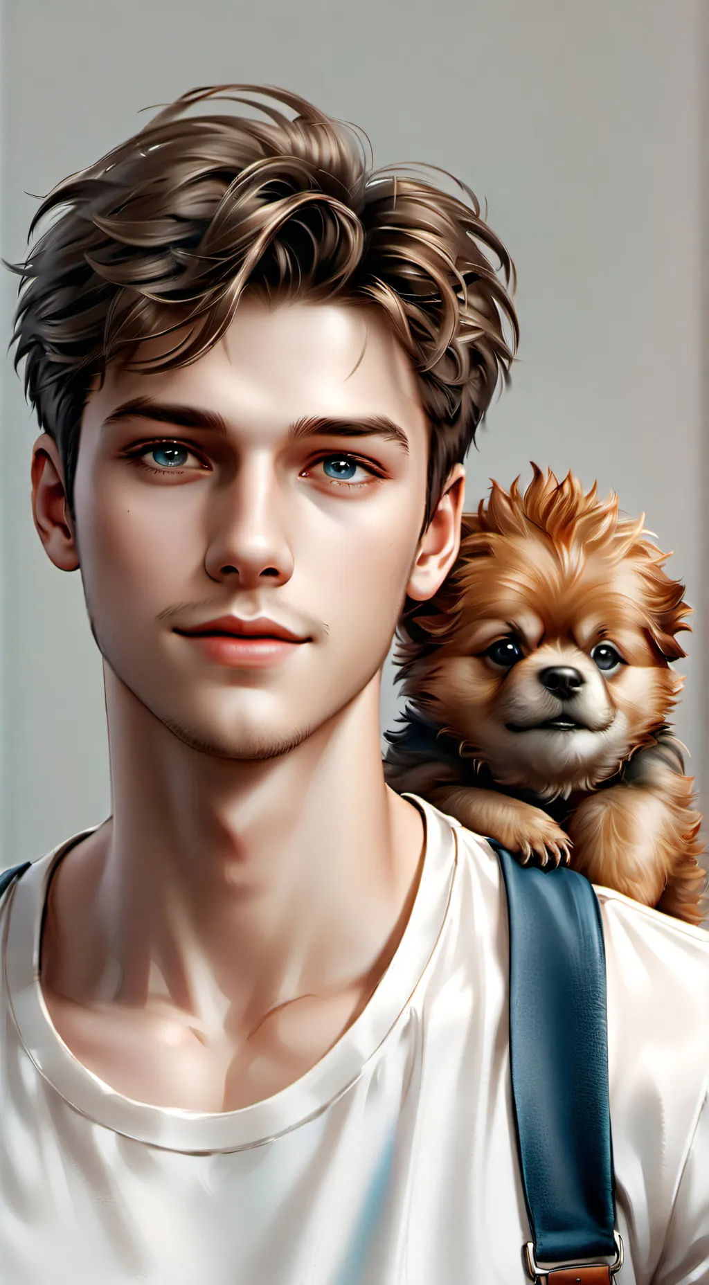 ai character: Johnny wolke background