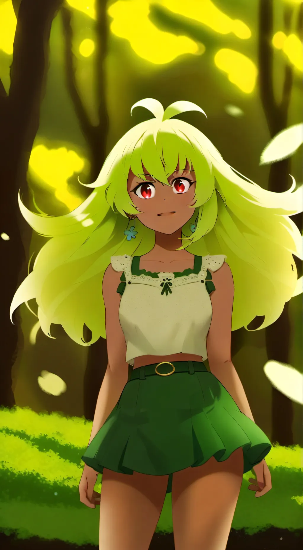 ai character: Amalia (Wakfu) background
