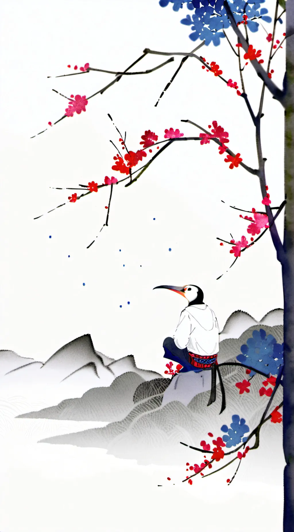 ai character: emojicat  background