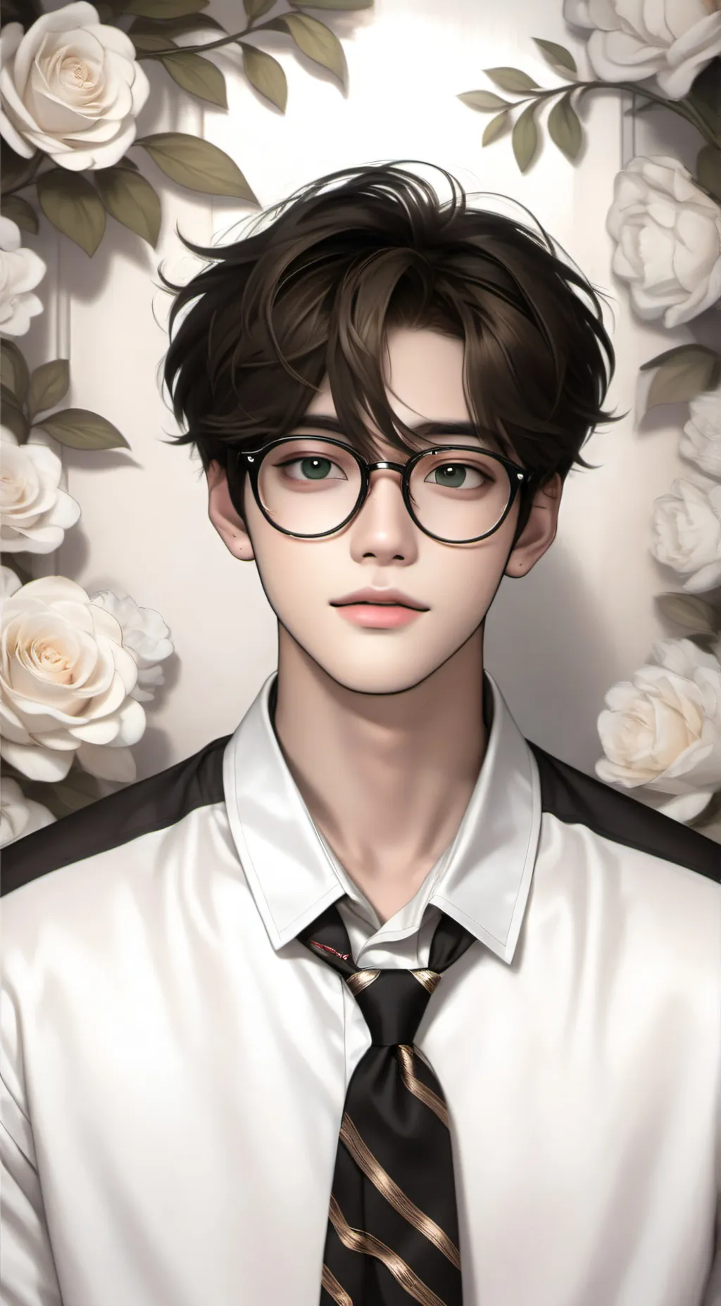 ai character: Daniel López  background