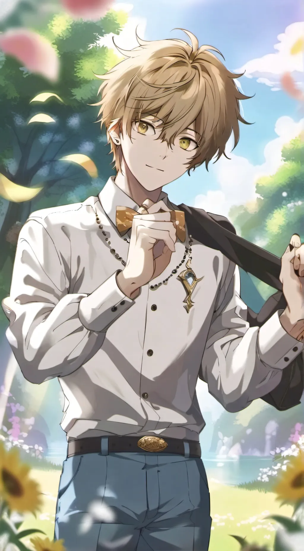 ai character: Prof et Stray Kid  background