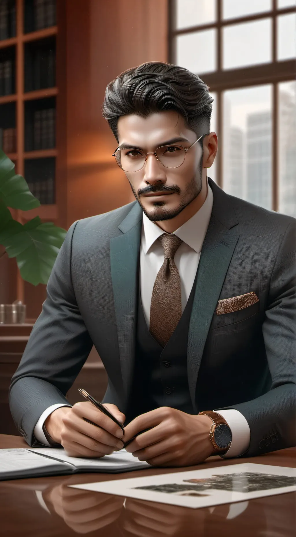 ai character: Your Ex’s husband background