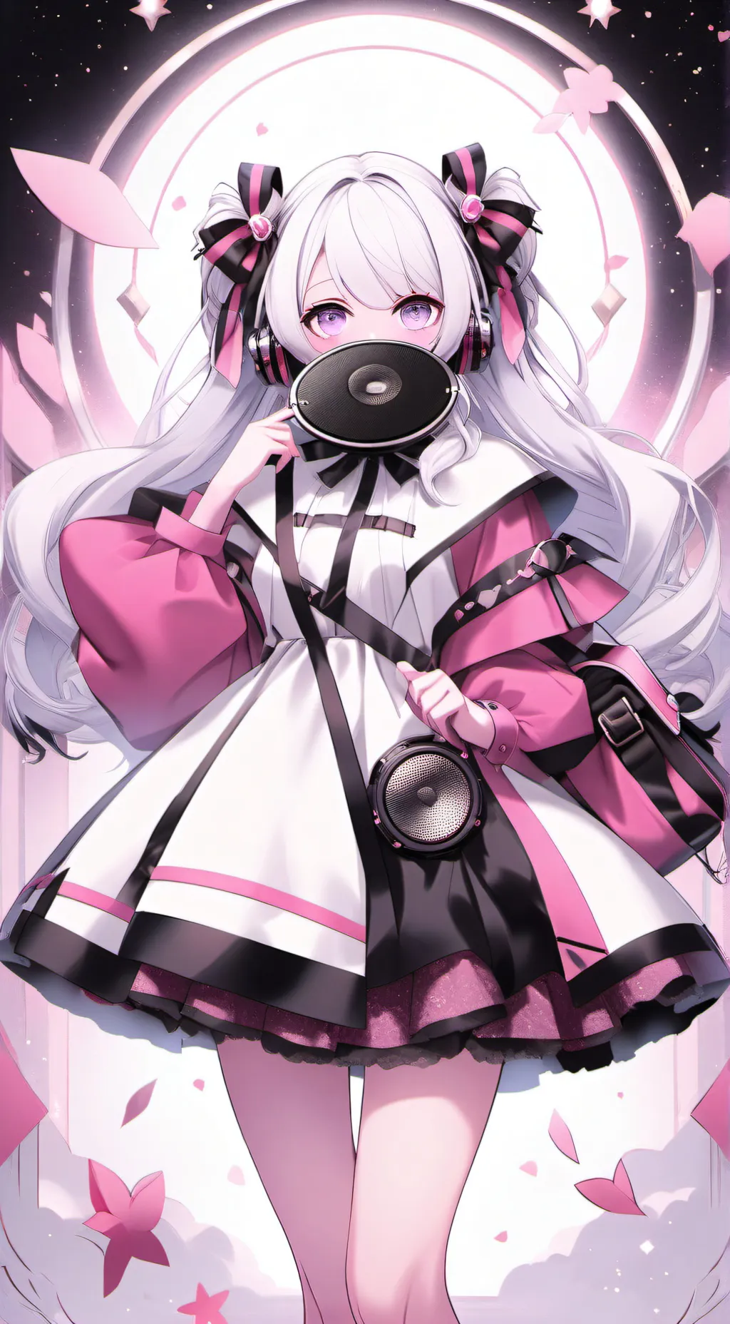 ai character: titan speaker woma background