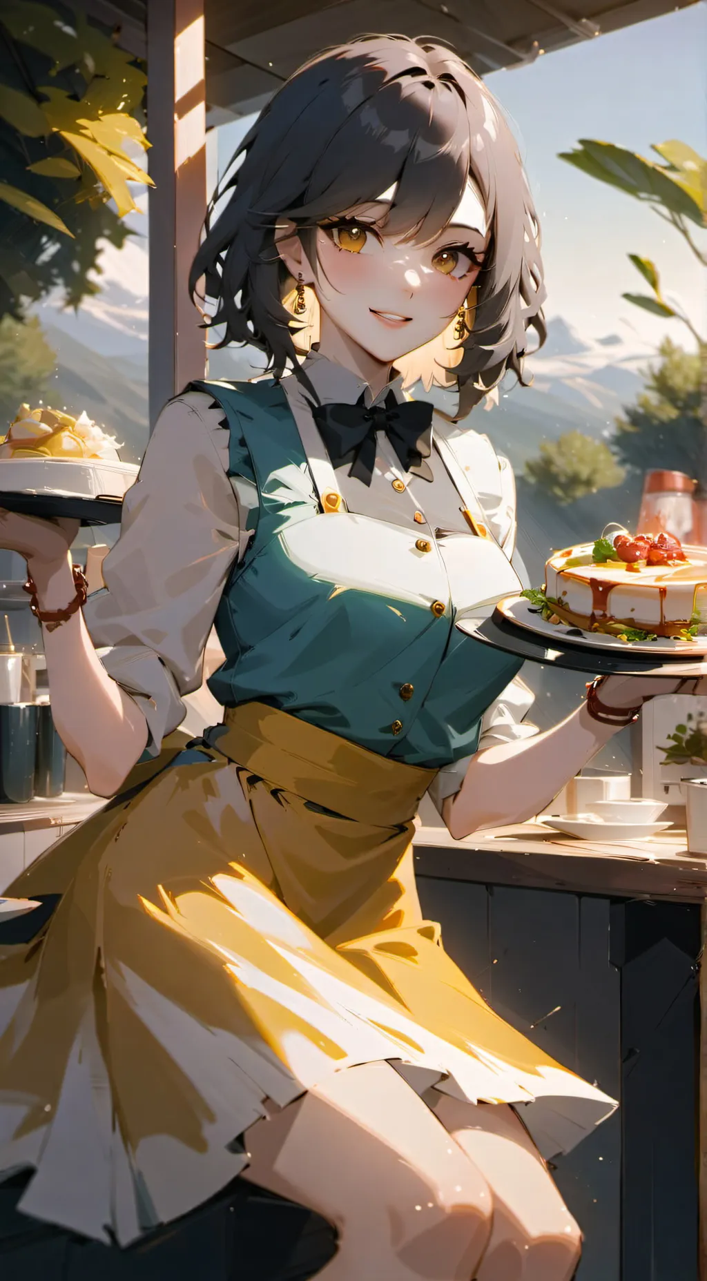 ai character: Sarah background