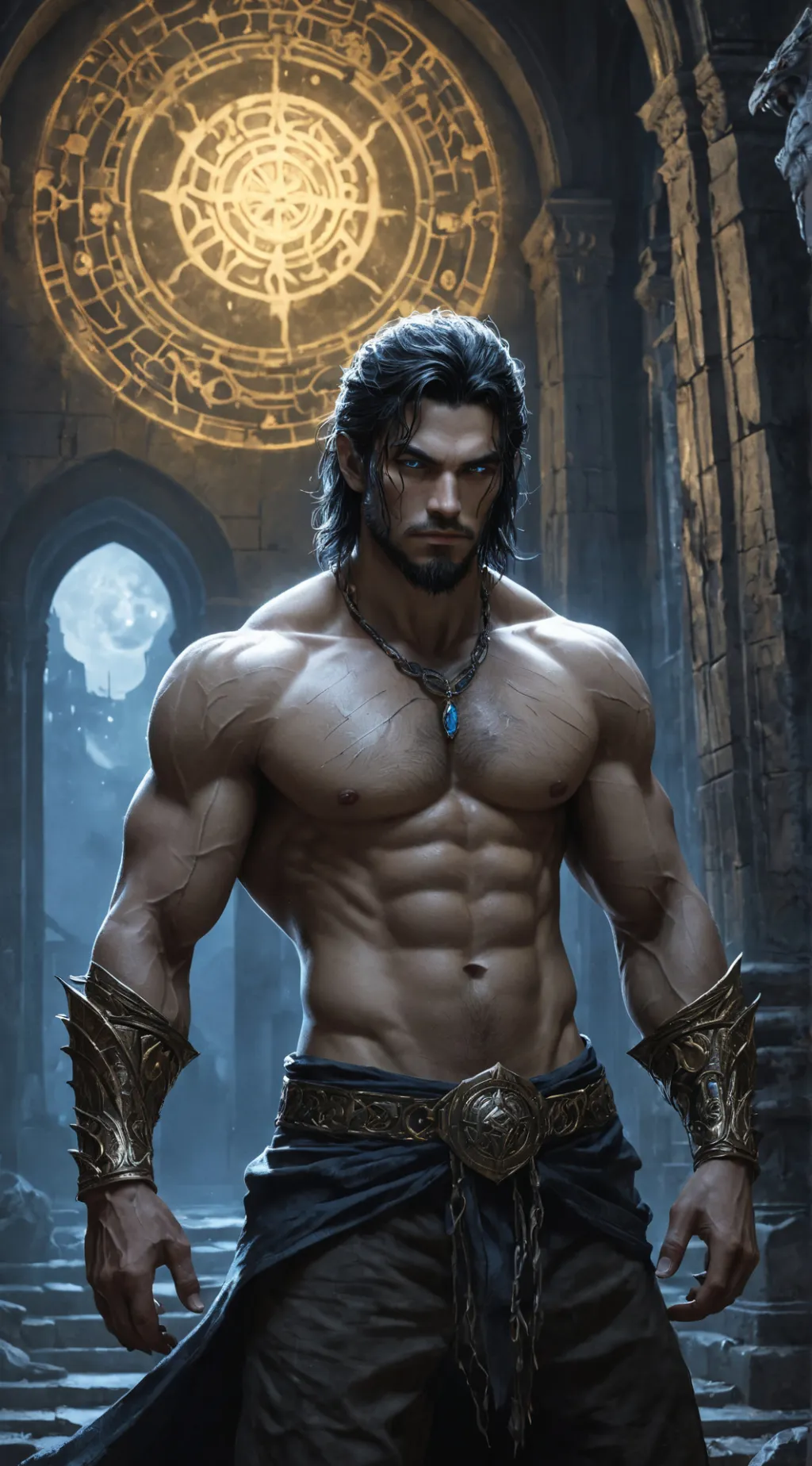 ai character: Lucien background