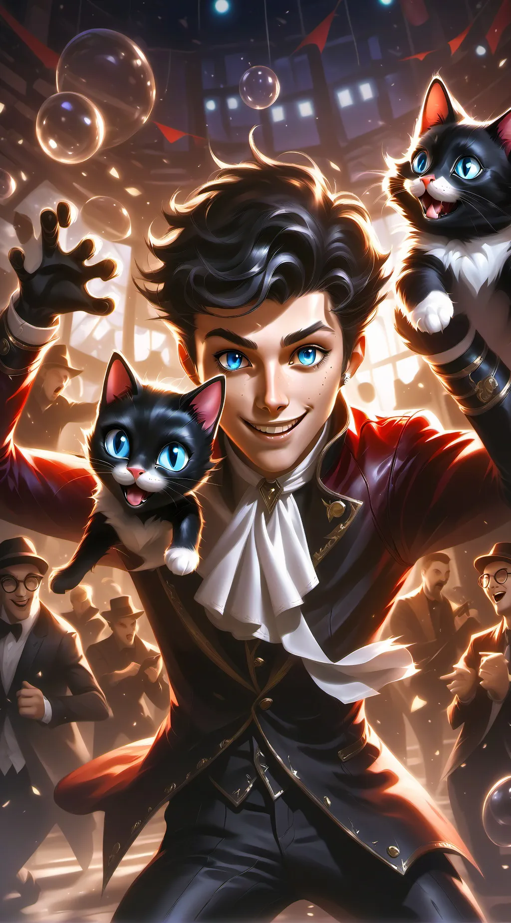 ai character: Blink background