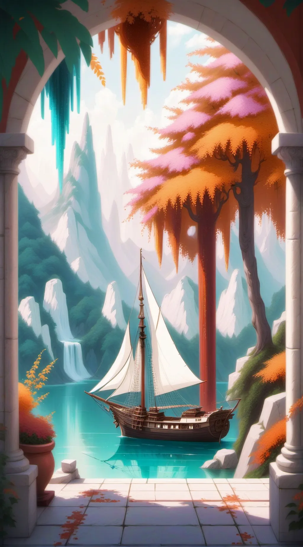 ai character: Bakugo Poseido background