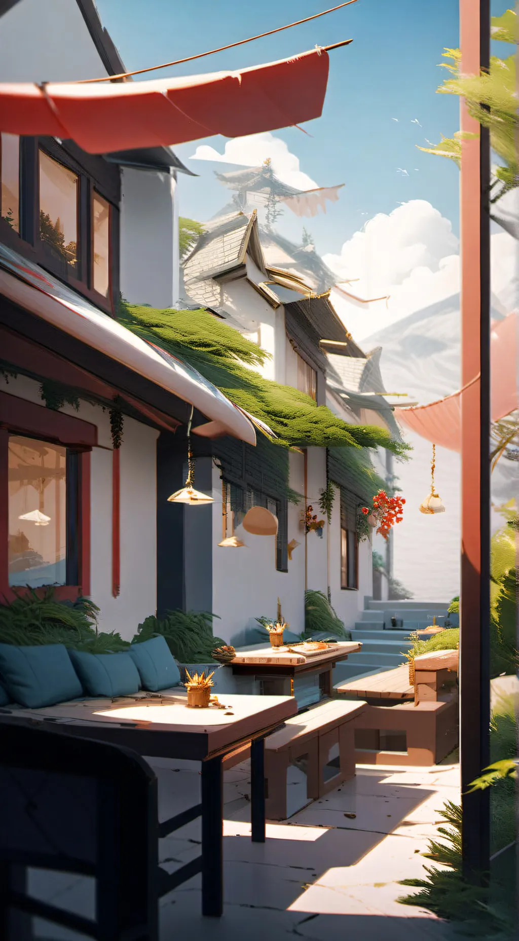 ai character: UwU girl background