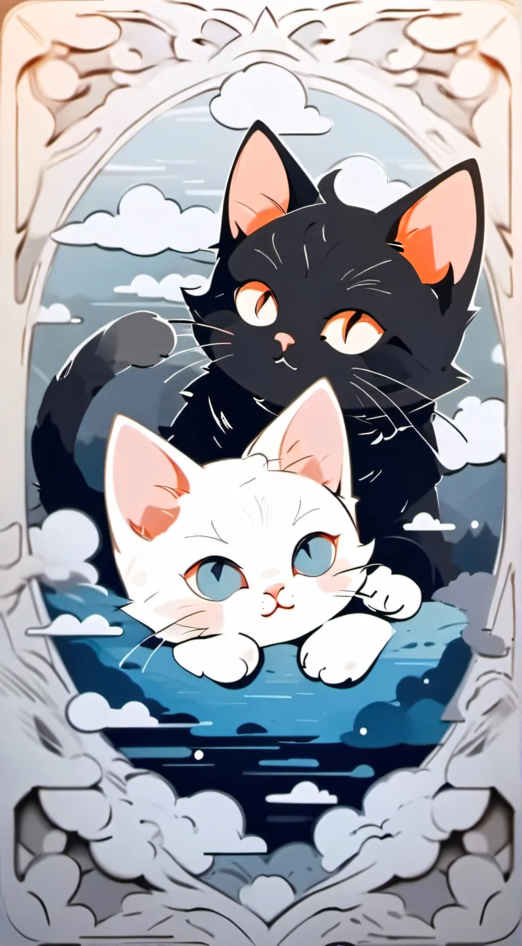 ai character: KITTY POWER background