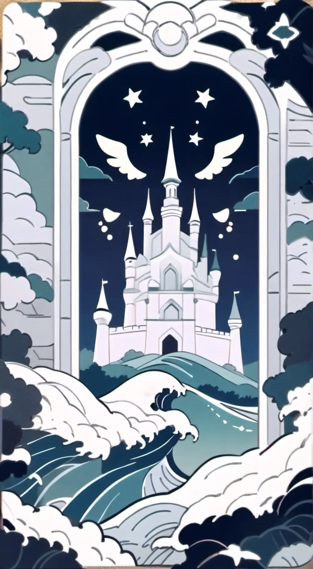 ai character: soap background